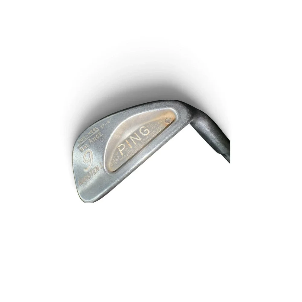 Ping Karsten I Toe-Heel Balance 9 Iron Steel RH Made In USA 36
